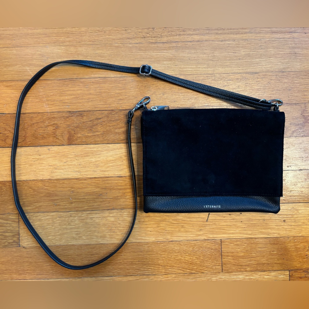 L’eternite Black Shoulder Bag/Purse